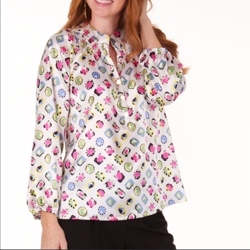 Tracy Negoshian Kira long sleeve top‎